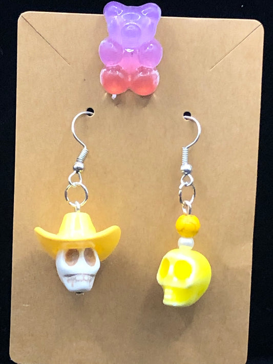 Spooky Cowboys Earrings